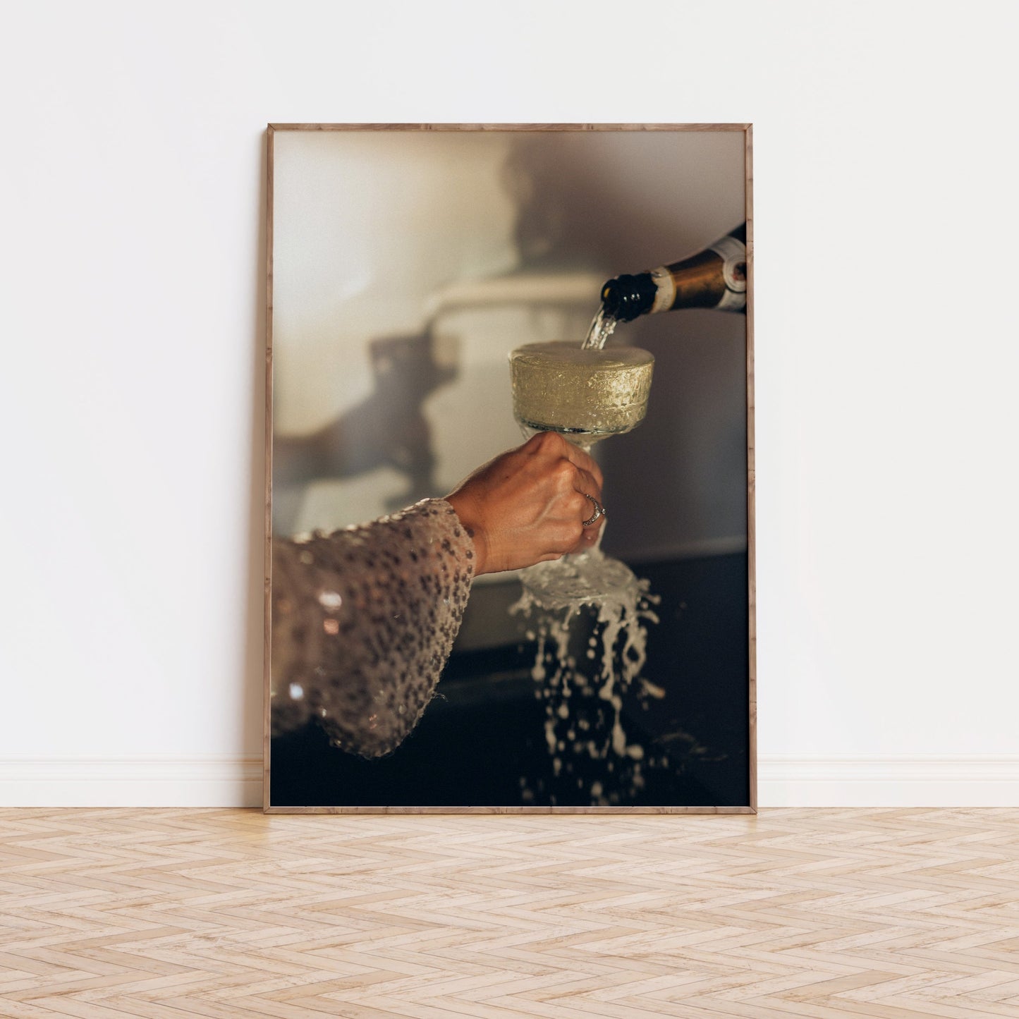 Champagne Photography Poster