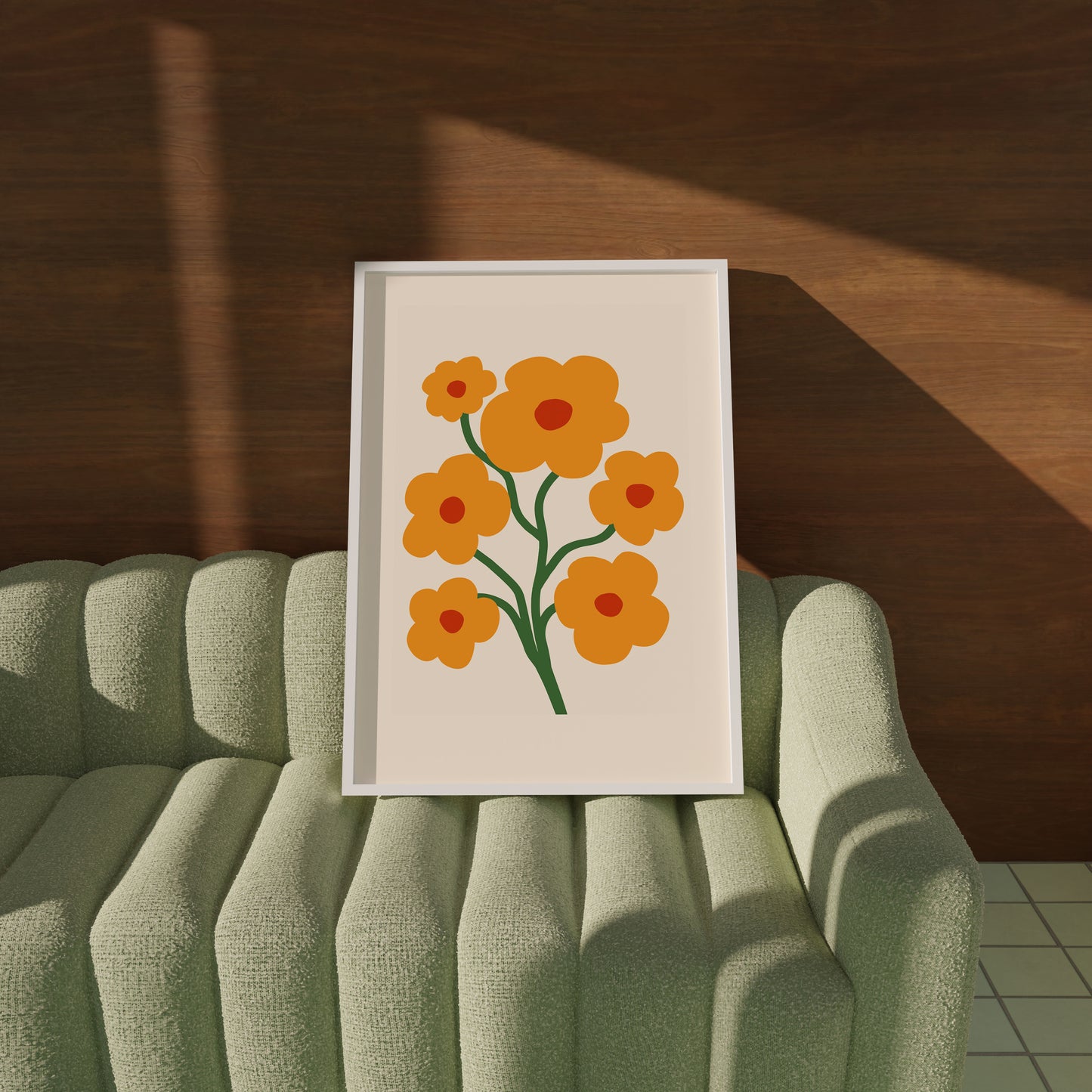 Yellow Flower Bouquet Poster