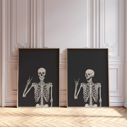Halloween Skeleton Set of 2
