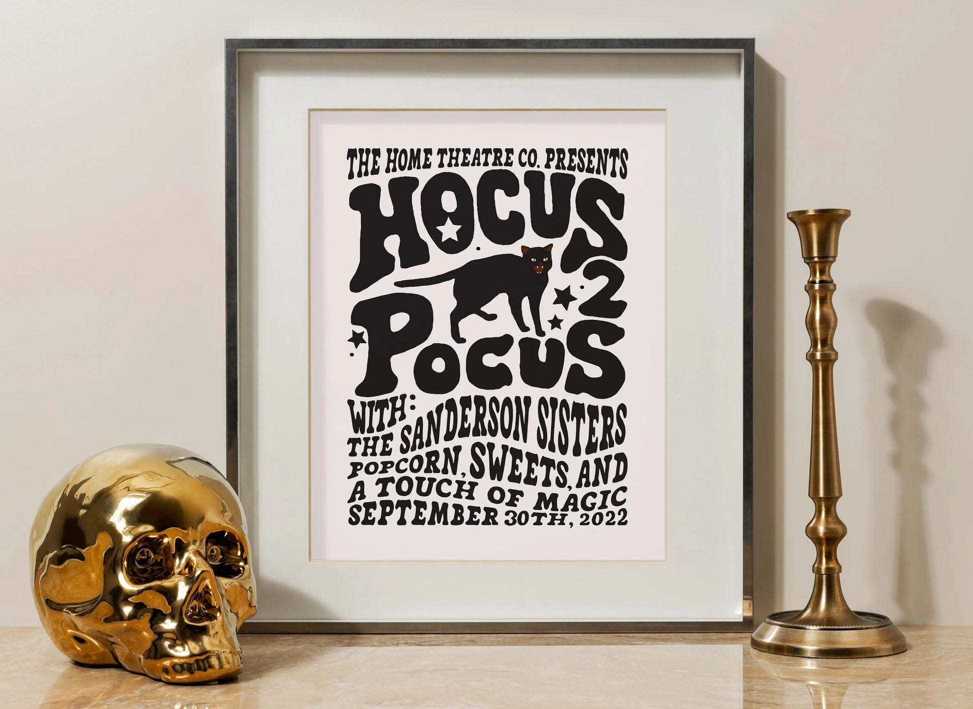 Spooky Halloween Set of 12 Prints