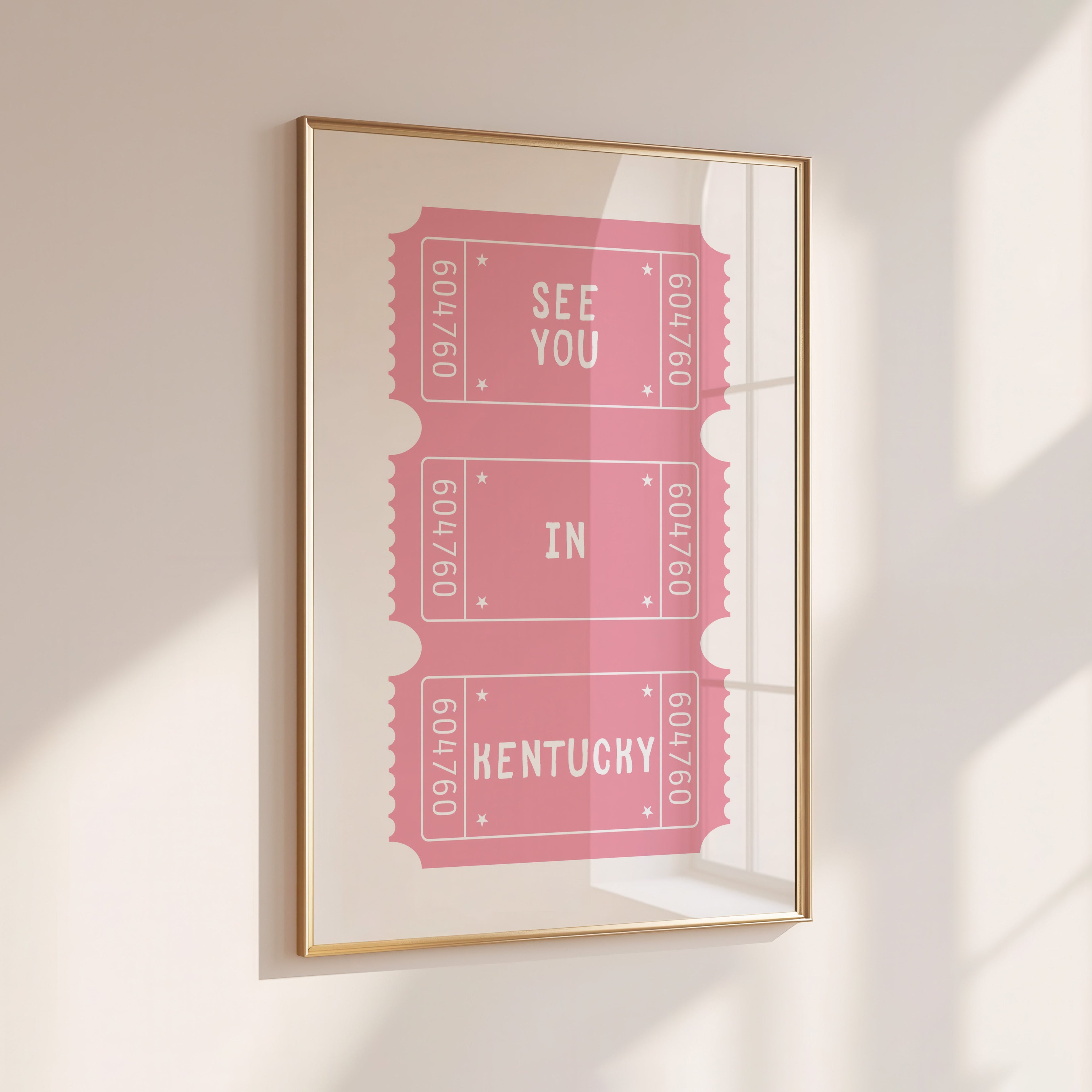 See You In Kentucky Poster