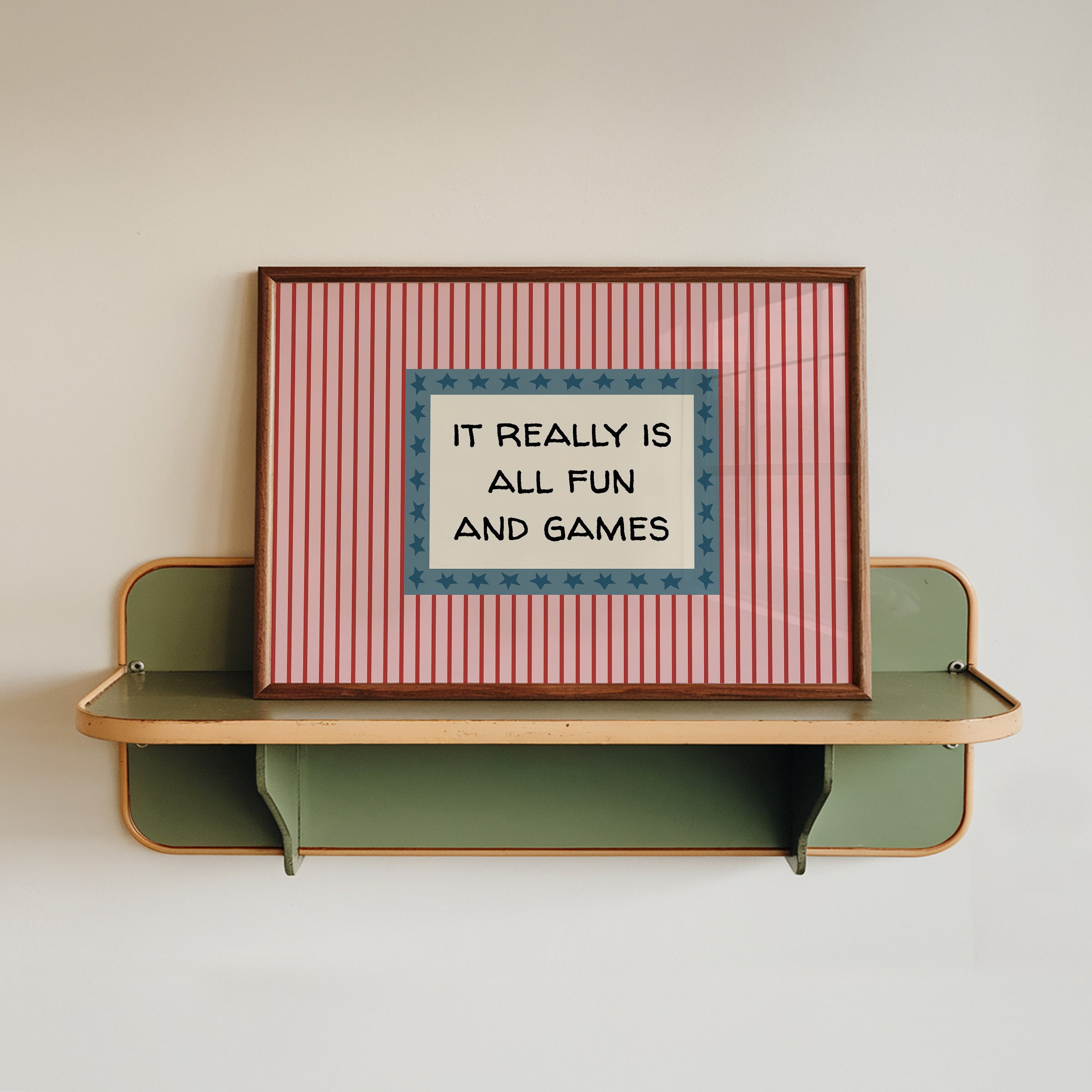 It Really Is All Fun And Games Poster