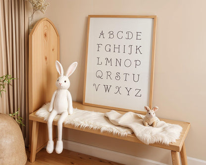Alphabet Nursery Poster