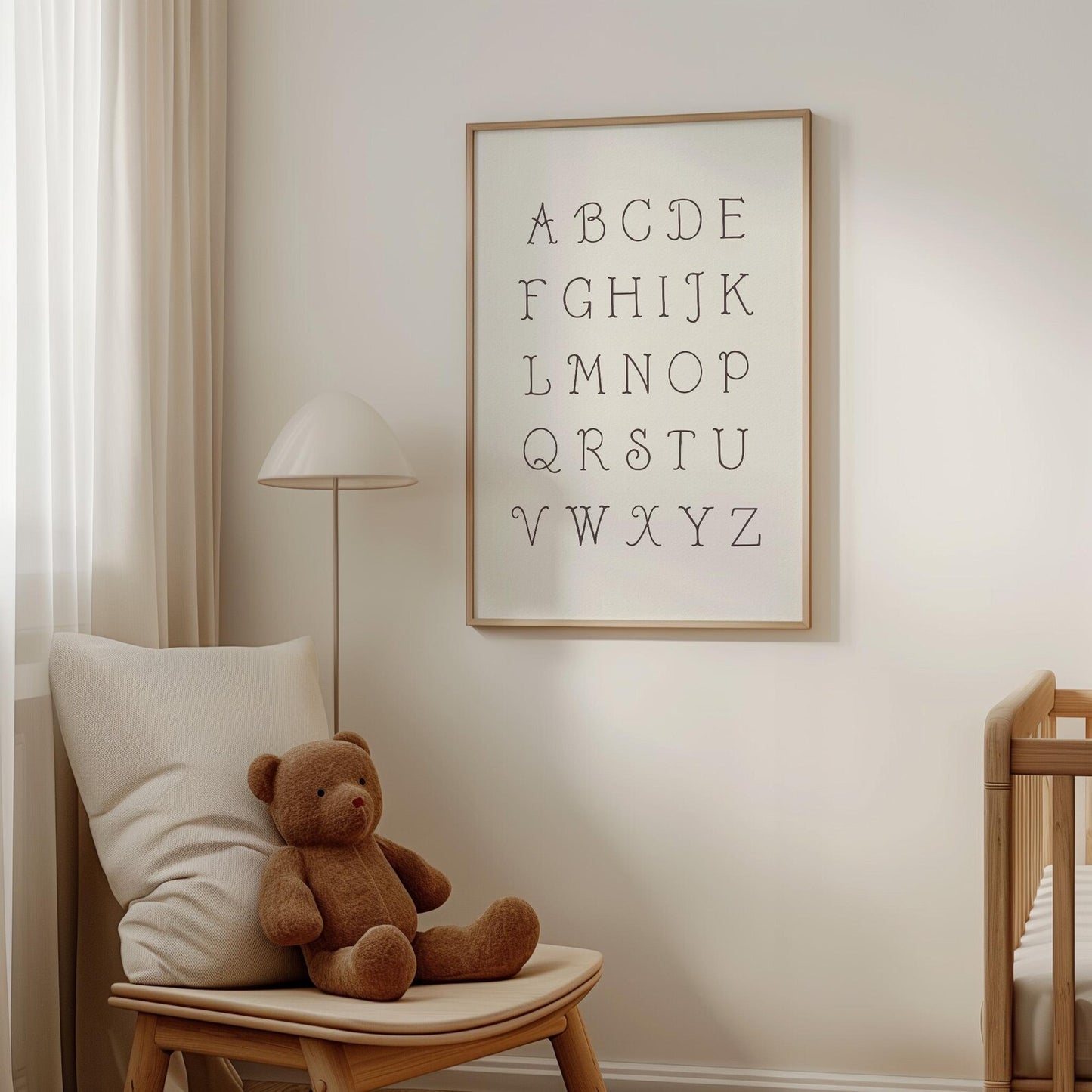 Alphabet Nursery Poster