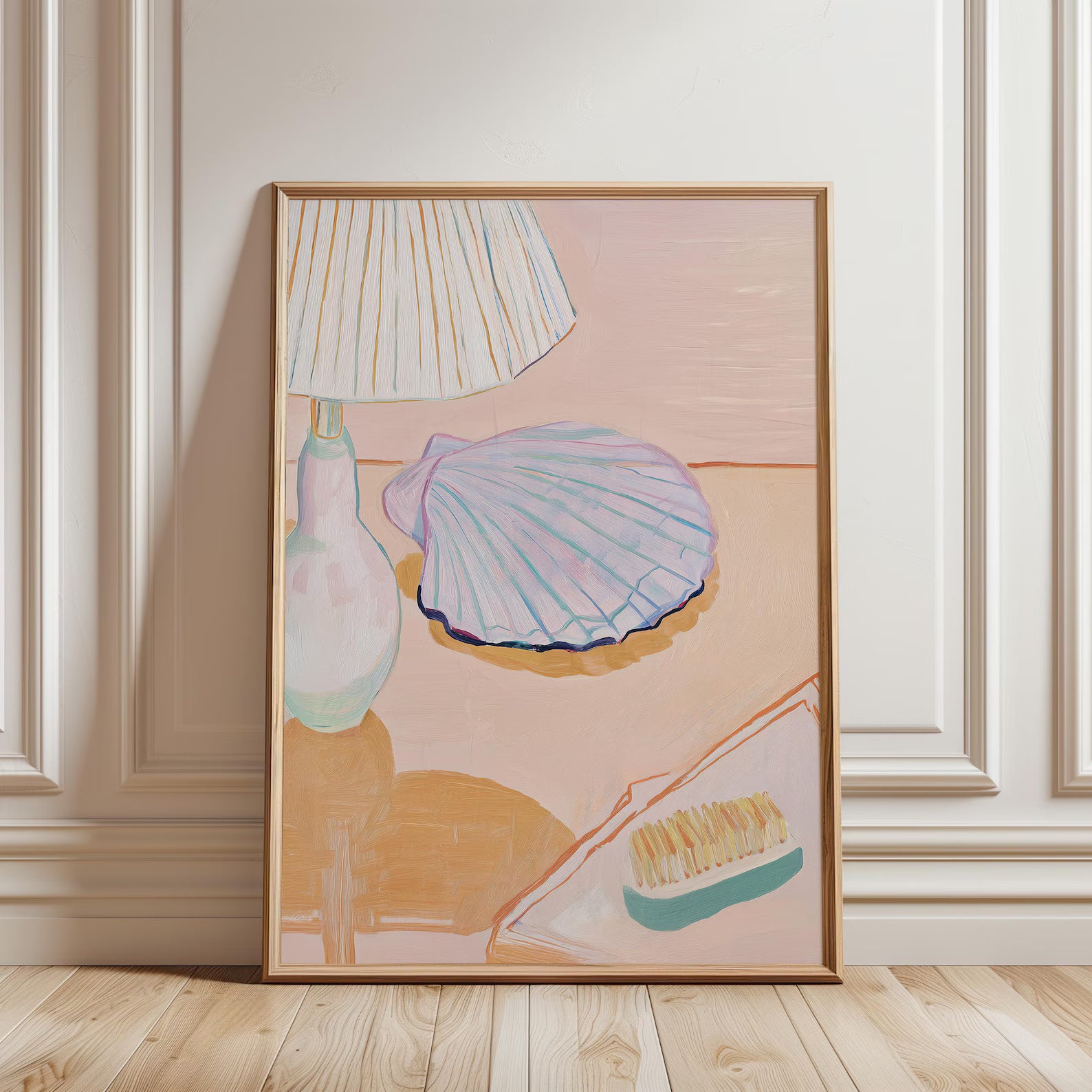 Coastal Vanity Still Life Poster