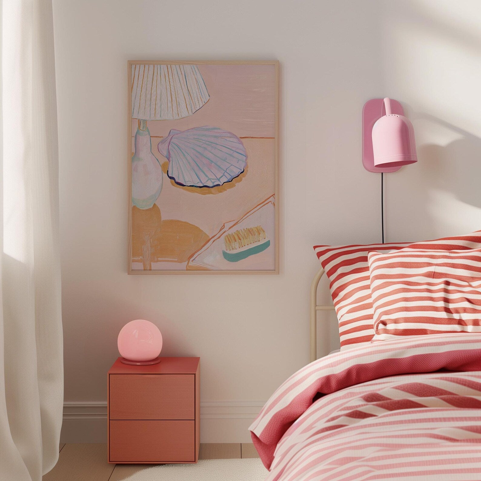 Coastal Vanity Still Life Poster
