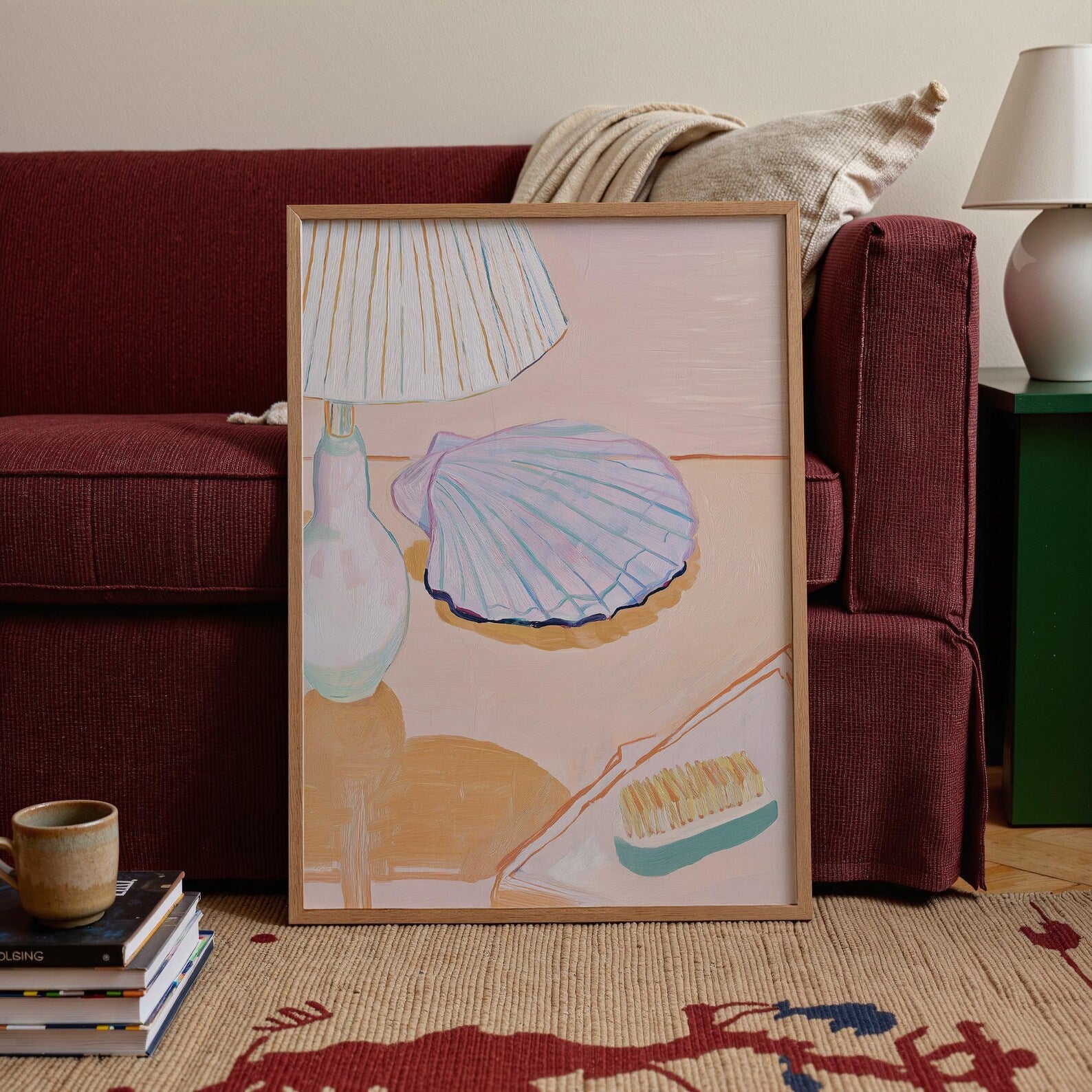 Coastal Vanity Still Life Poster